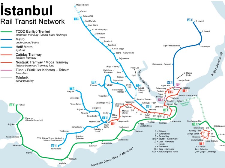 Istanbul Metro. Click to see larger version